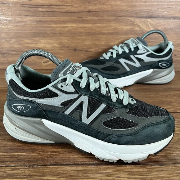 New Balance Shoes - New Balance 990v6 Black Suede Sneakers Women’s Size 6.5 (Men’s Size 5) Shoes